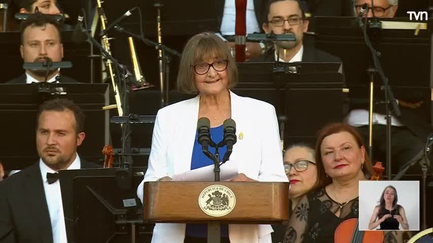 Discurso inaugural de Rosa Devés, Rectora de la Universidad de Chile en concierto sinfónico