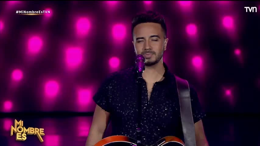 El romanticismo llegó a "Mi nombre es" con una interpretación de Luis Fonsi