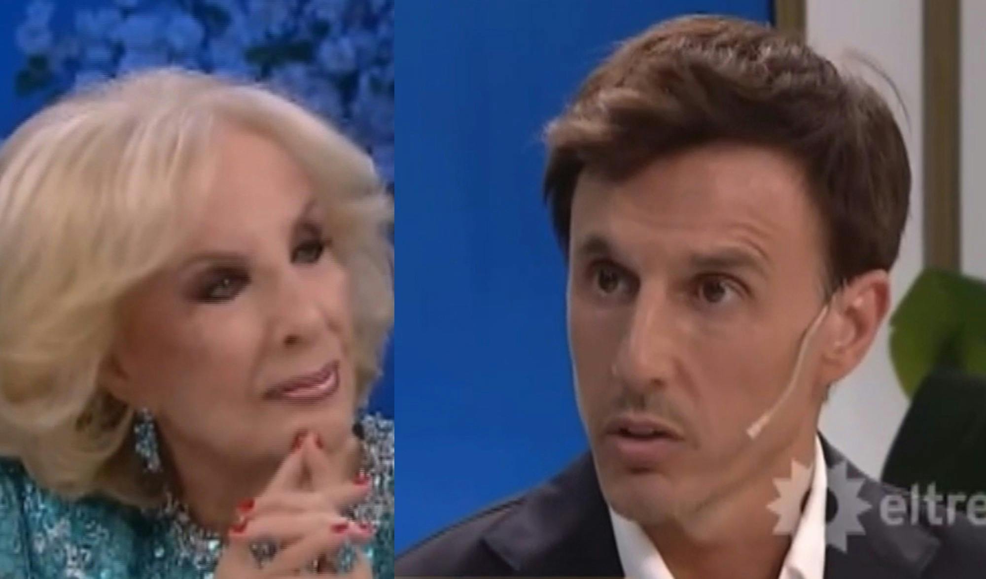 "Acá te haces el bueno": Mirtha Legrand enfrentó al ex marido de Pampita por escándalo de infidelidad