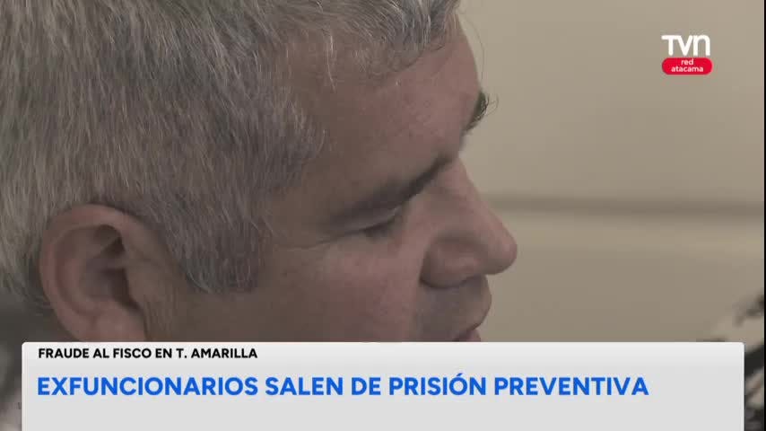 Exfuncionarios salen de prisión preventiva