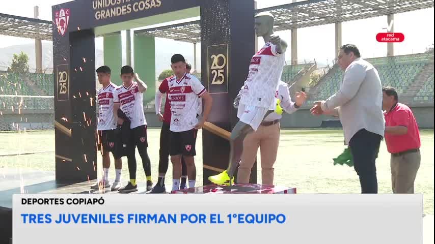 Los Leones de Atacama tienen nuevas camisetas