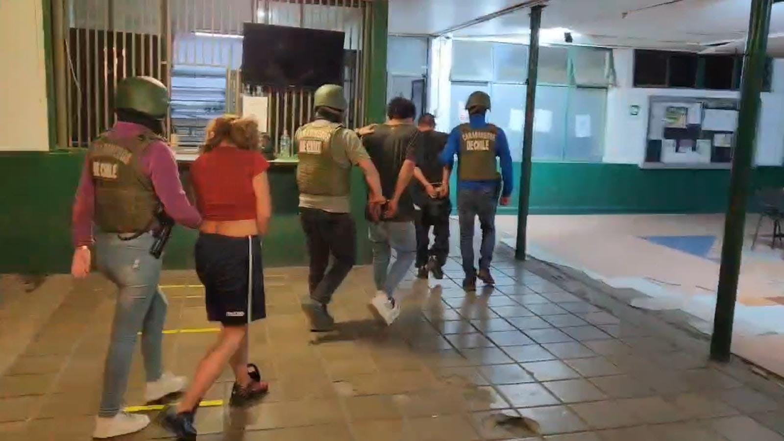 Carabineros detiene a tres sujetos imputados por secuestro extorsivo en Calama