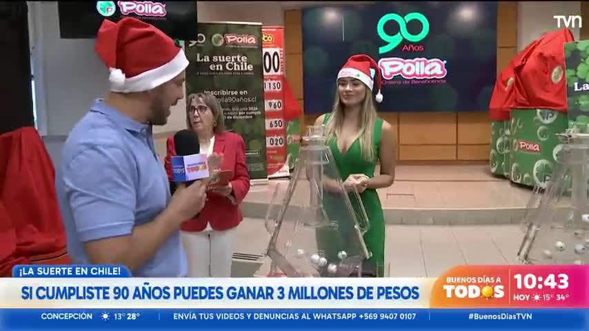 La Suerte en Chile 2024: Revisa los RUT ganadores del sorteo especial Polla 90 años