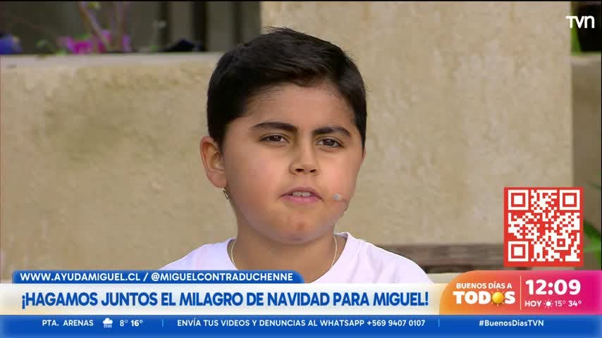 "Le pongo todo mi esfuerzo, pero sólo no lo puedo lograr": El pequeño Miguel necesita un Milagro de Navidad