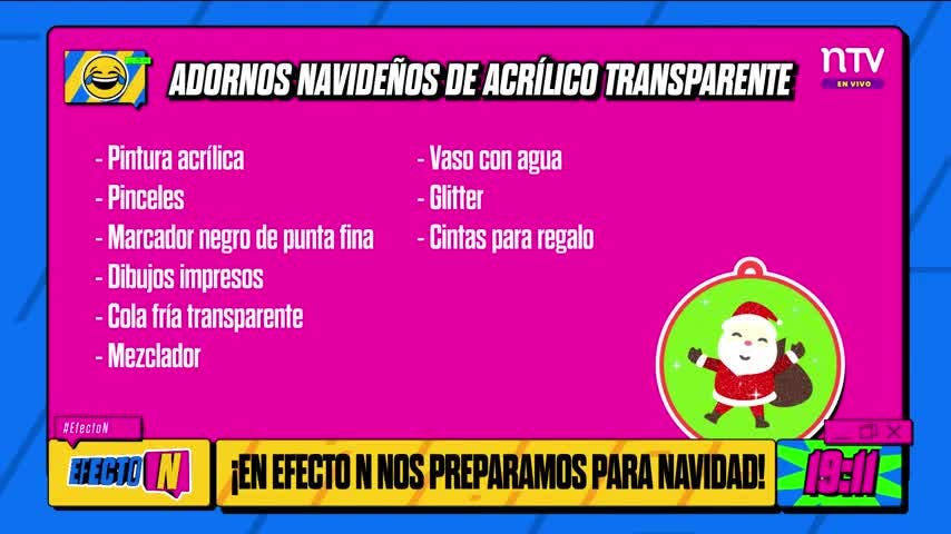 ¡Nezu acompaña a Efecto N en los preparativos navideños!