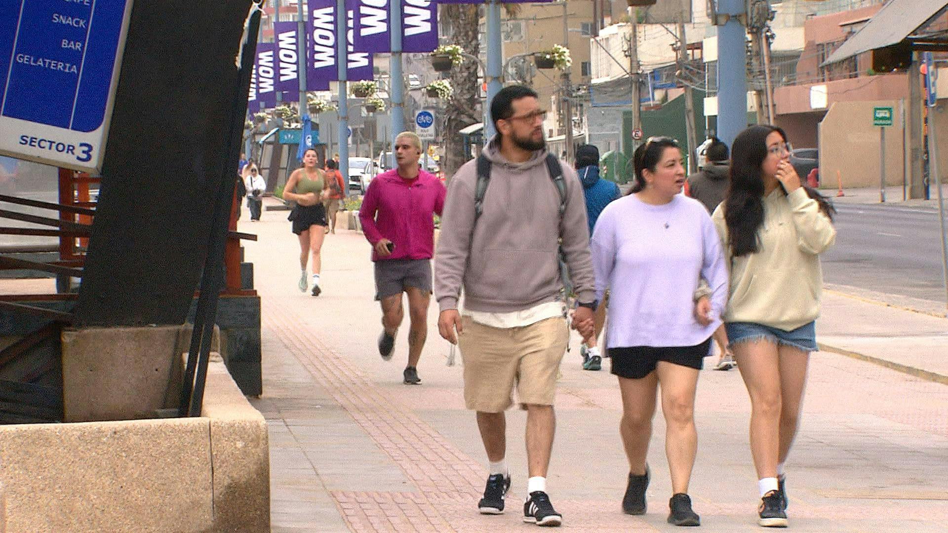 Turistas argentinos adelantaros sus vacaciones y llegan en masa a la Región de Valparaíso