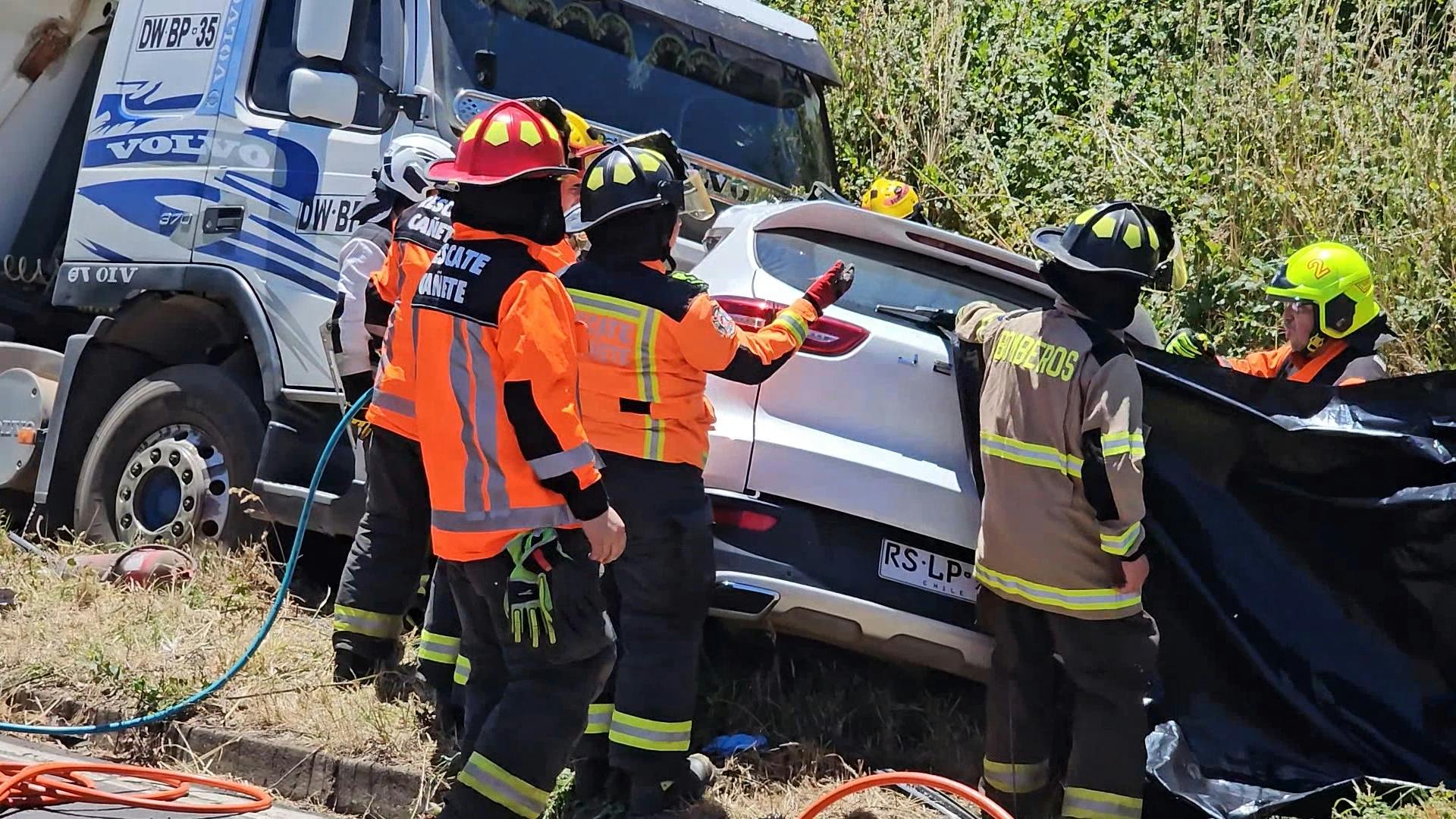 Fatal accidente deja dos muertos en Cañete