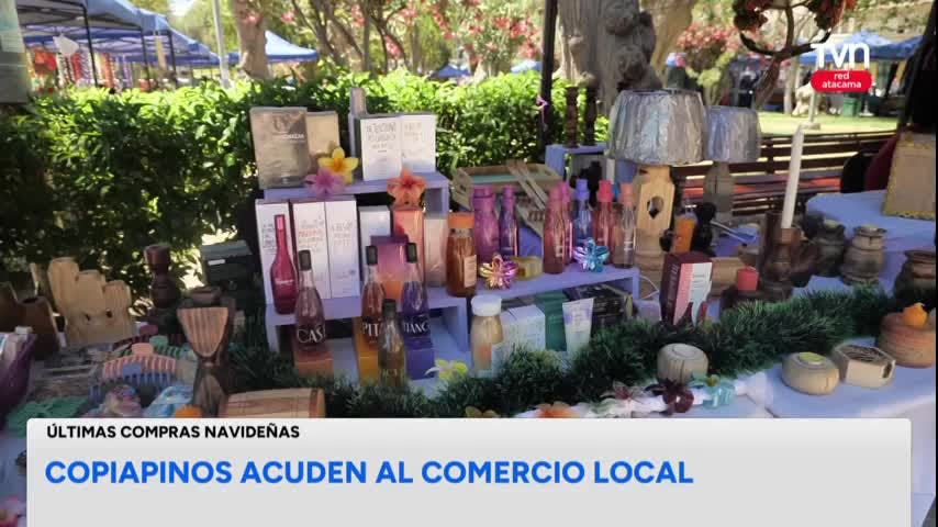 Compras navideñas a última hora