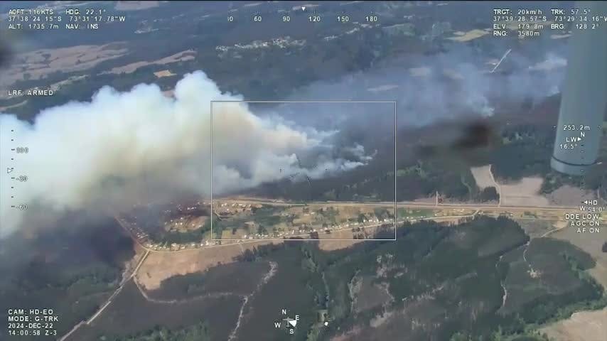 CONAF acusa intencionalidad en los incendios de Hualqui y Los Álamos.