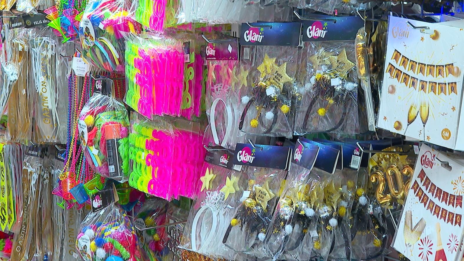 Comienzan las compras de cotillón para año nuevo