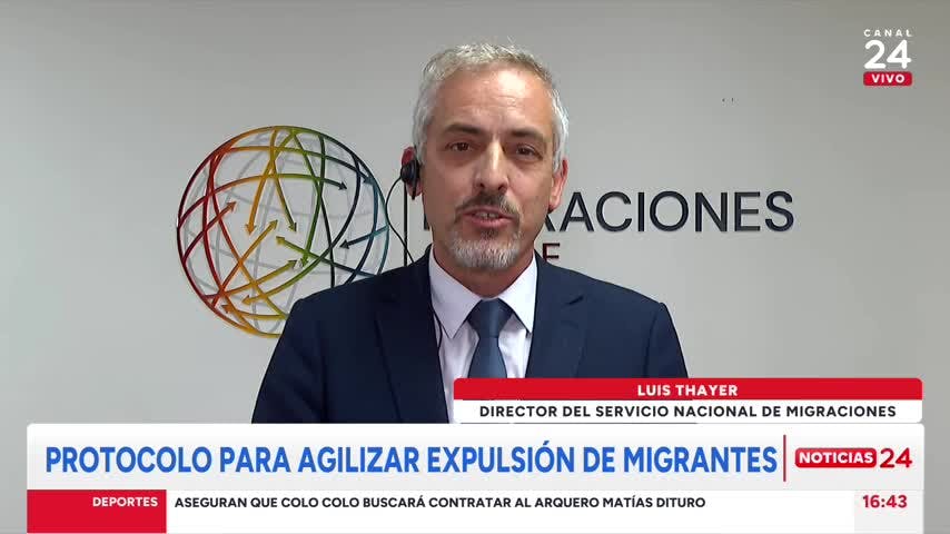 Luis Thayer y protocolo: “Nos interesa priorizar la expulsión de migrantes que sean un riesgo para nuestra sociedad”
