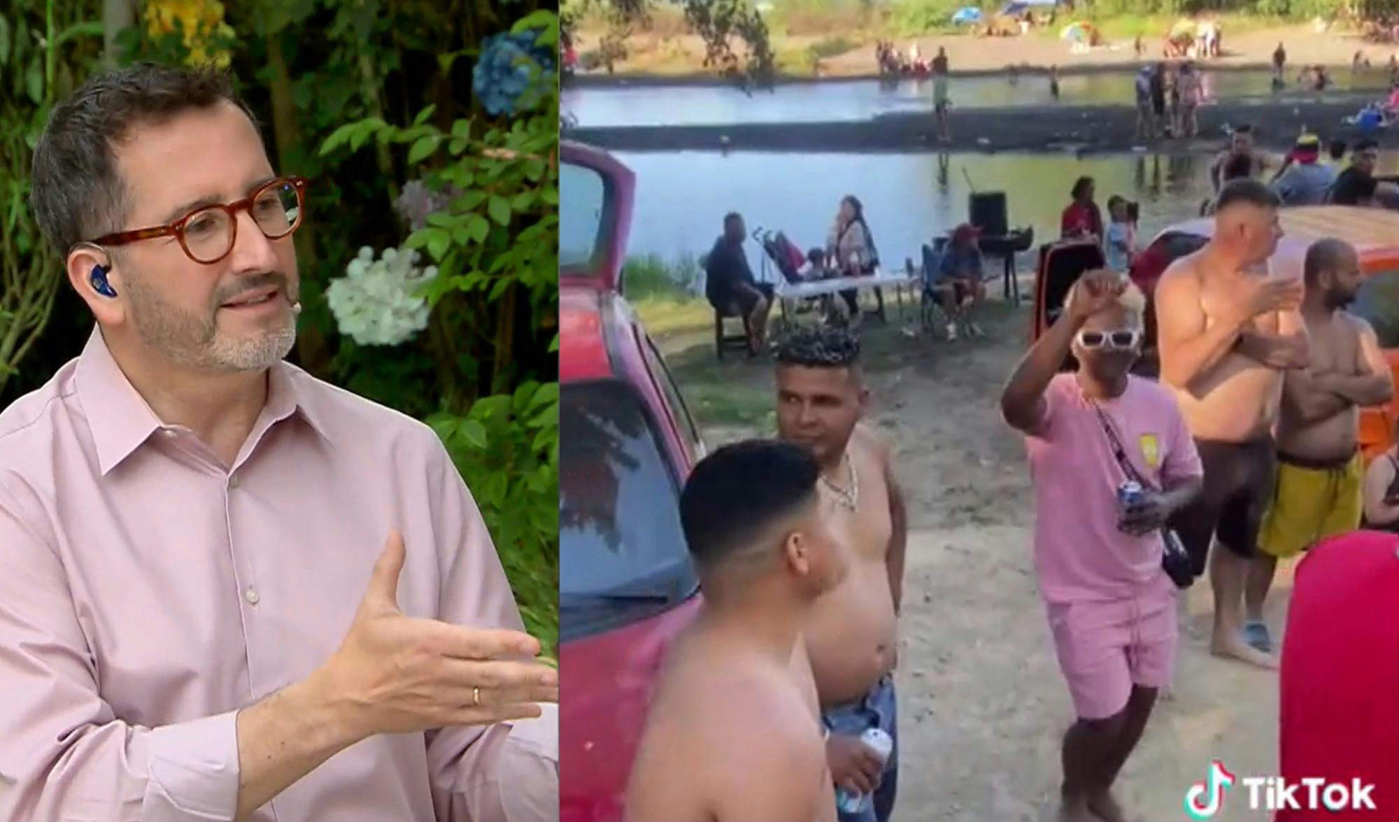 "Es una descortesía, hay que ubicarse": Eduardo Fuentes reacciona a ruidos molestos de extranjeros