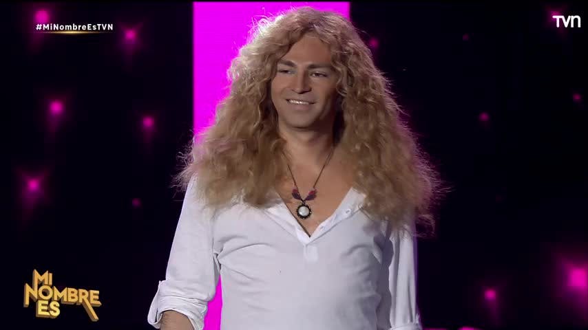 Danilo Olmos se presentó en "Mi nombre es" al más puro estilo de Robert Plant