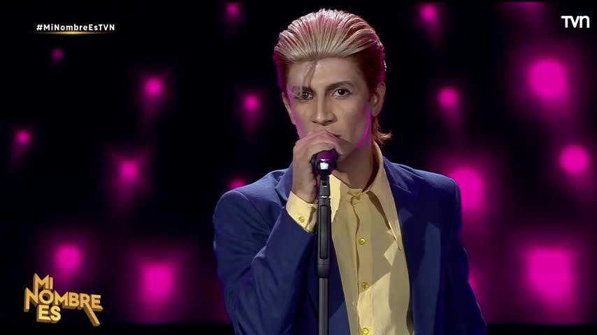 Christian Tolozza homenajeó a David Bowie en "Mi nombre es" 