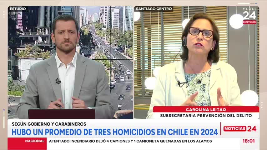 Subsecretaria Leitao y baja en cifra de homicidios en Chile: “Da cuenta del esfuerzo que se ha estado desarrollando en conjunto”