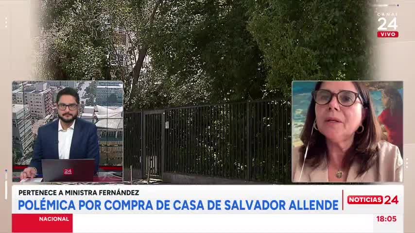 Diputada Ossandón y millonaria compra de casa de Allende a ministra Fernández: “El Gobierno debiese para esta transacción”