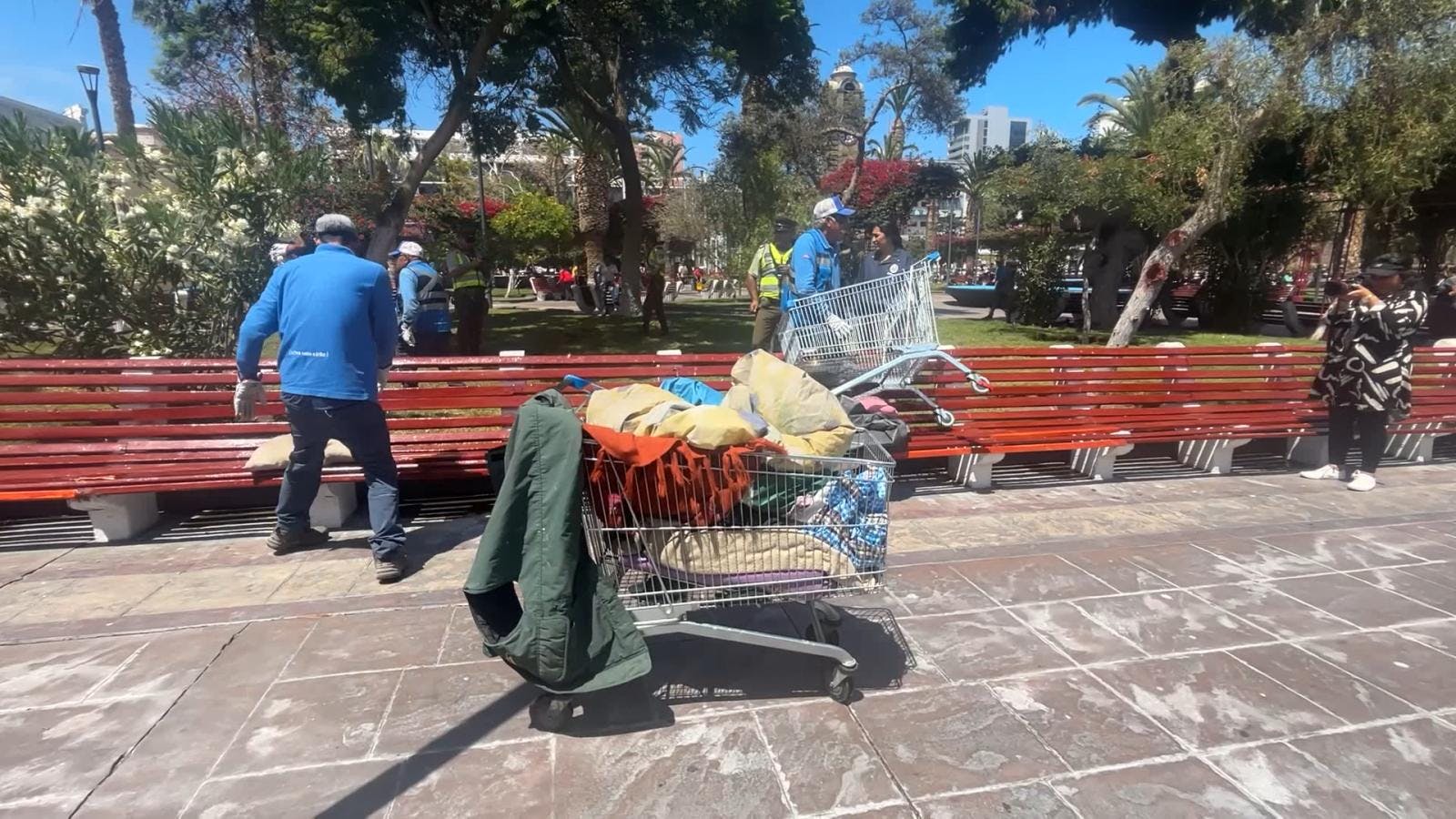 Municipio de Antofagasta comienza a recuperar espacios públicos
