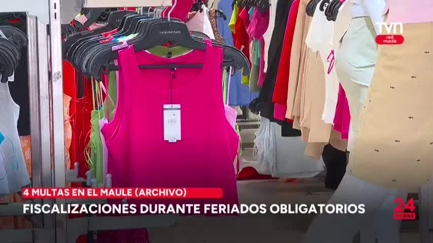 4 multas en fiscalizaciones por feriado de navidad y año nuevo