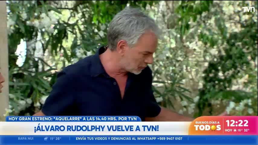 Álvaro Rudolphy sobre el regreso de Aquelarre a TVN: Es de las teleseries que más me ha gustado