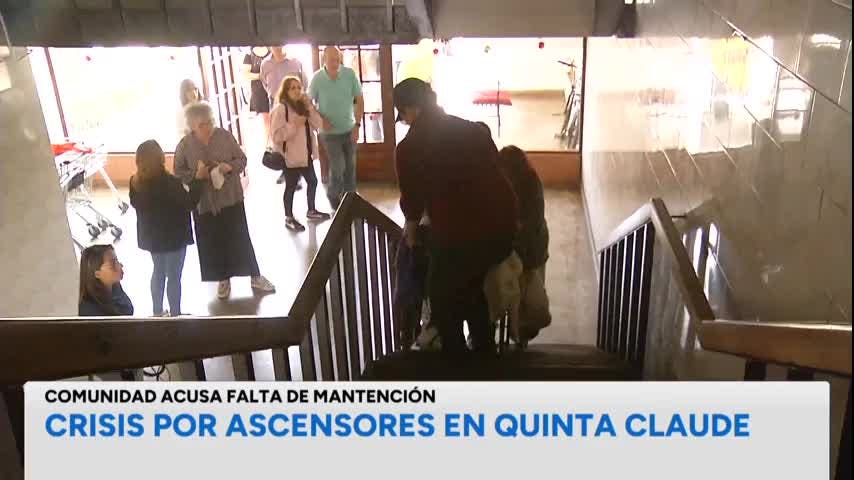 Vecinos conjunto habitacional en viña del mar en pie de guerra tras falla en ascensores 