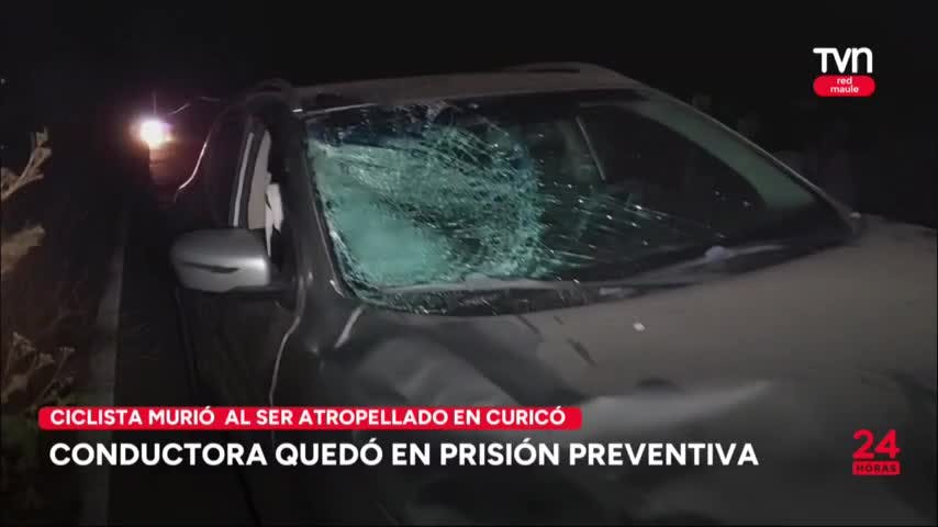 En prisión preventiva quedó una mujer que atropelló a un ciclista en el Maule norte