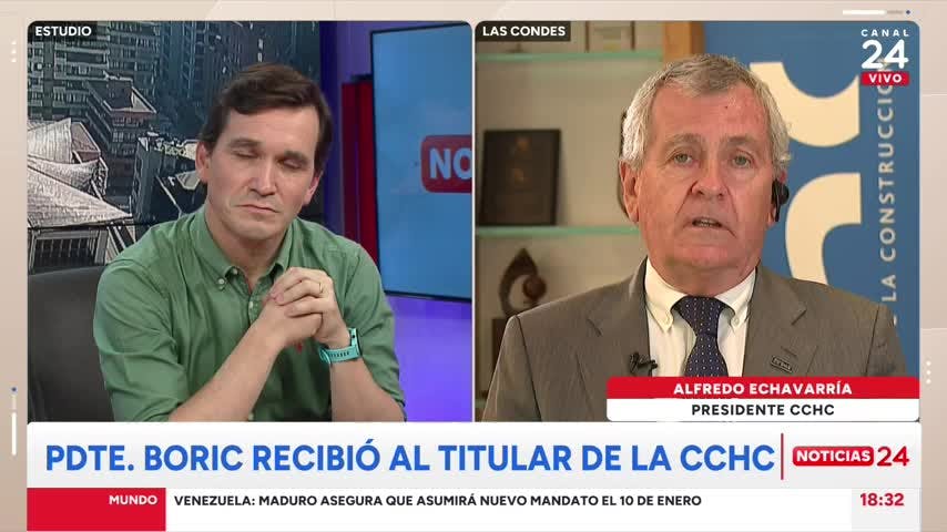 Presidente CChC: “Las proyecciones para 2025 no son buenas”