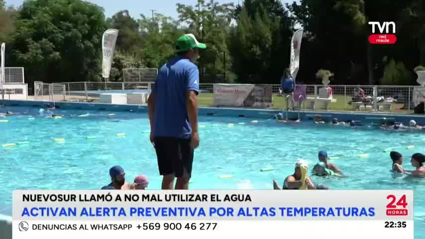 Activan alerta preventiva por altas temperaturas