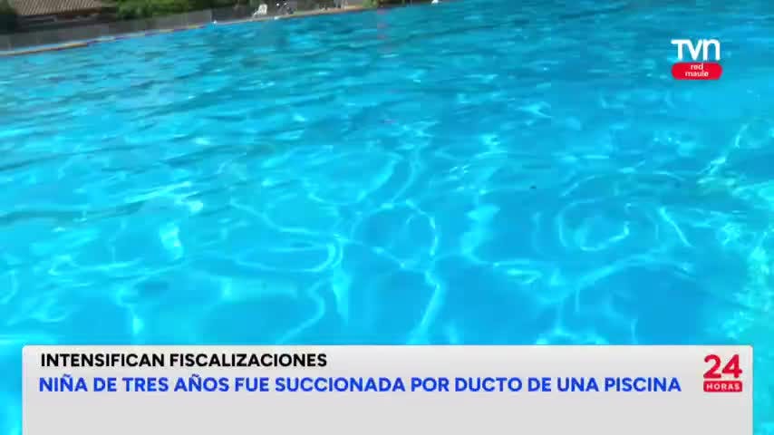 Niña fue succionada por ducto de una piscina
