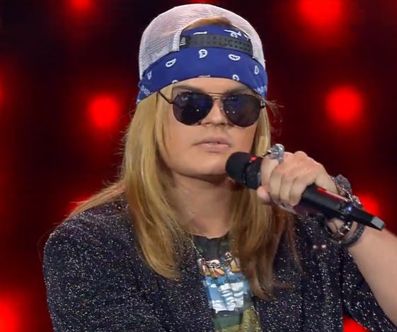 Axl Rose y Slash se toman "Mi nombre es"