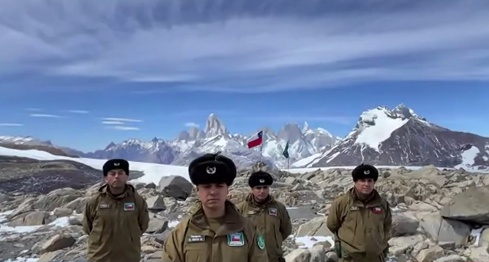 ¡Haciendo patria! El increíble trabajo de fiscalización de Carabineros en Campos de Hielo Sur