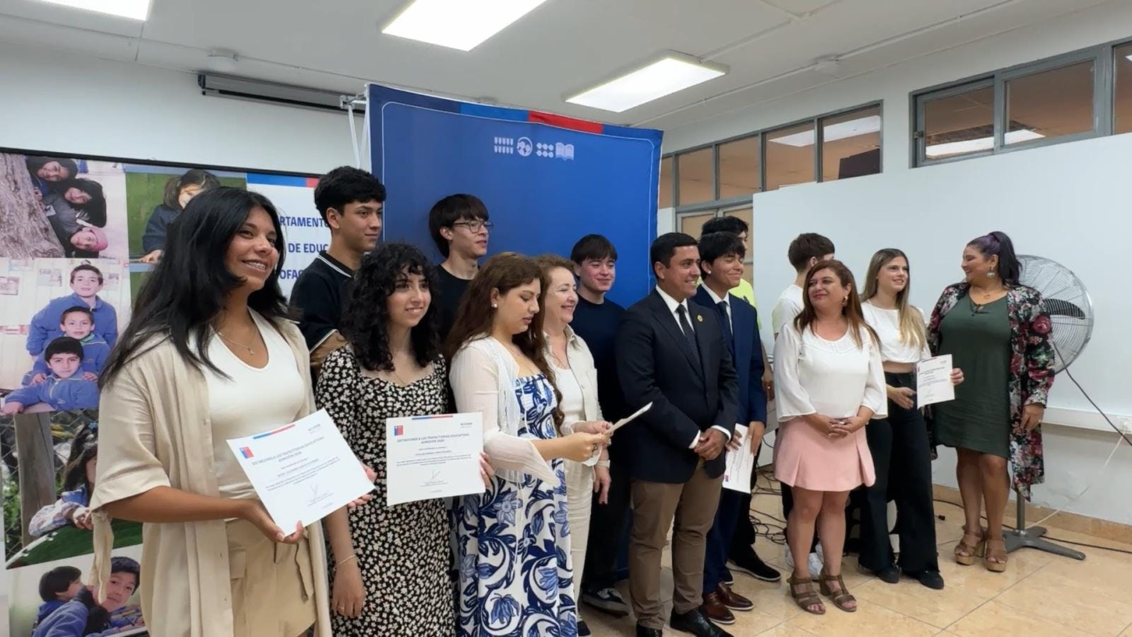 Realizan reconocimiento a jóvenes por puntajes PAES