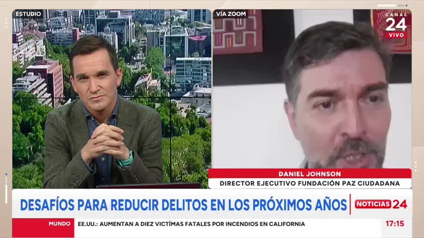 Fundación Paz Ciudadana: “Chile es el país más atemorizado de todos los países medidos”