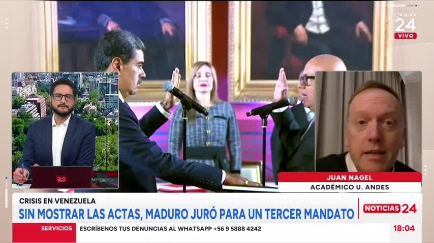 Académico y tercer mandato de Maduro: “Es un régimen acorralado y deslegitimado completamente”
