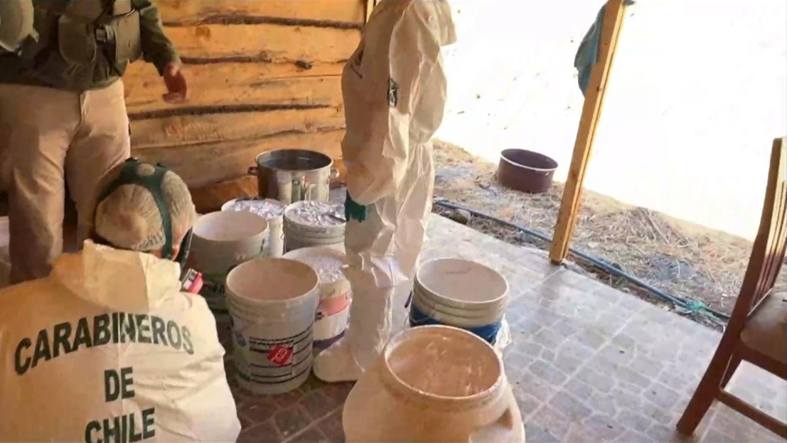 Desarticulan banda mexicana que había instalado laboratorio de metanfetaminas