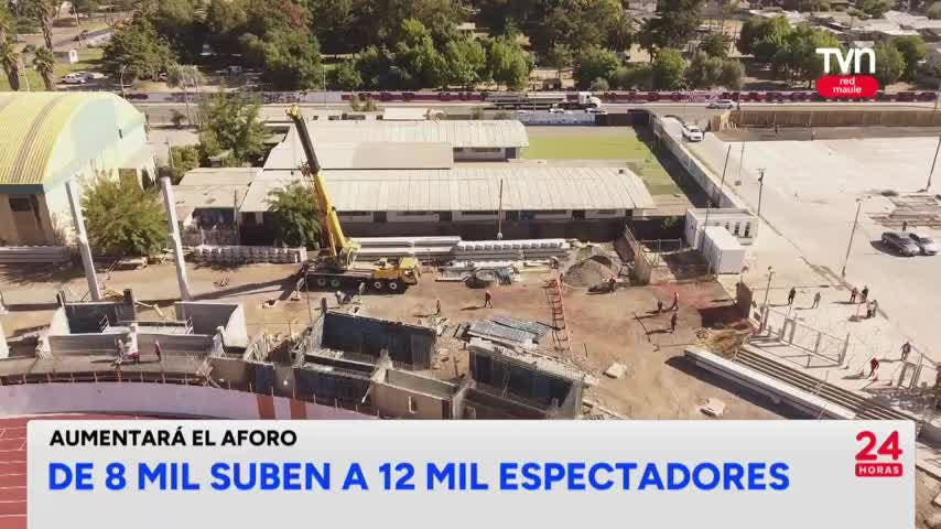 Una visita inspectiva al Estadio La Grande de Curicó