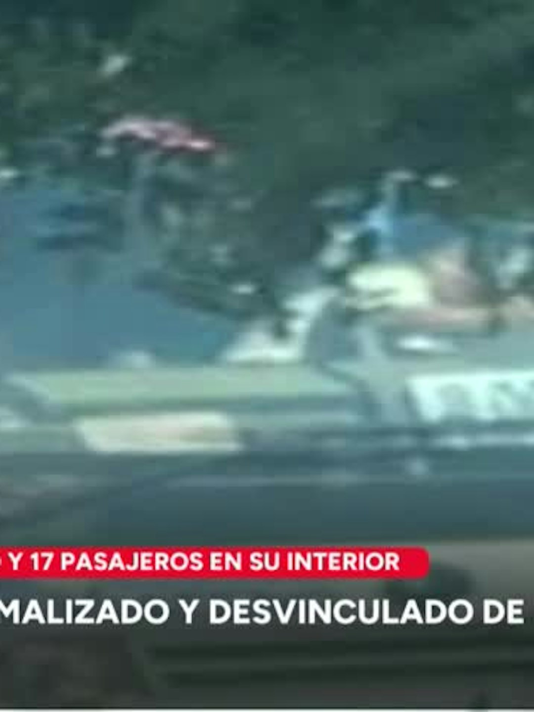 Desvinculado de su trabajo y con arraigo nacional y suspensión de su licencia