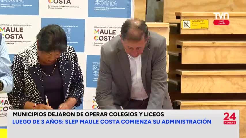 Luego de tres años: SLEP Maule Costa inicia su administración