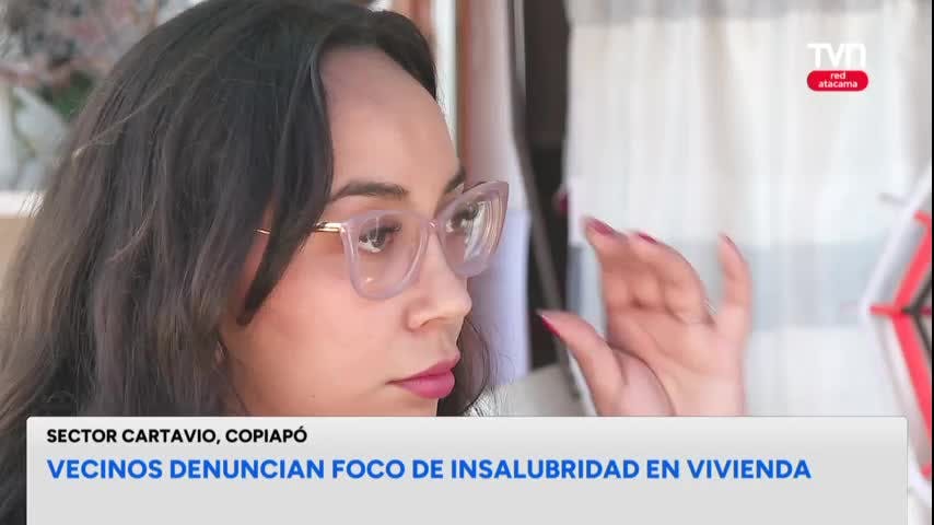 Preocupación por adulta mayor y foco de insalubridad