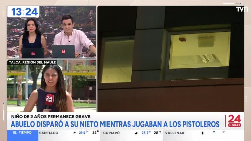 Niño de dos años fue baleado accidentalmente por su abuelo