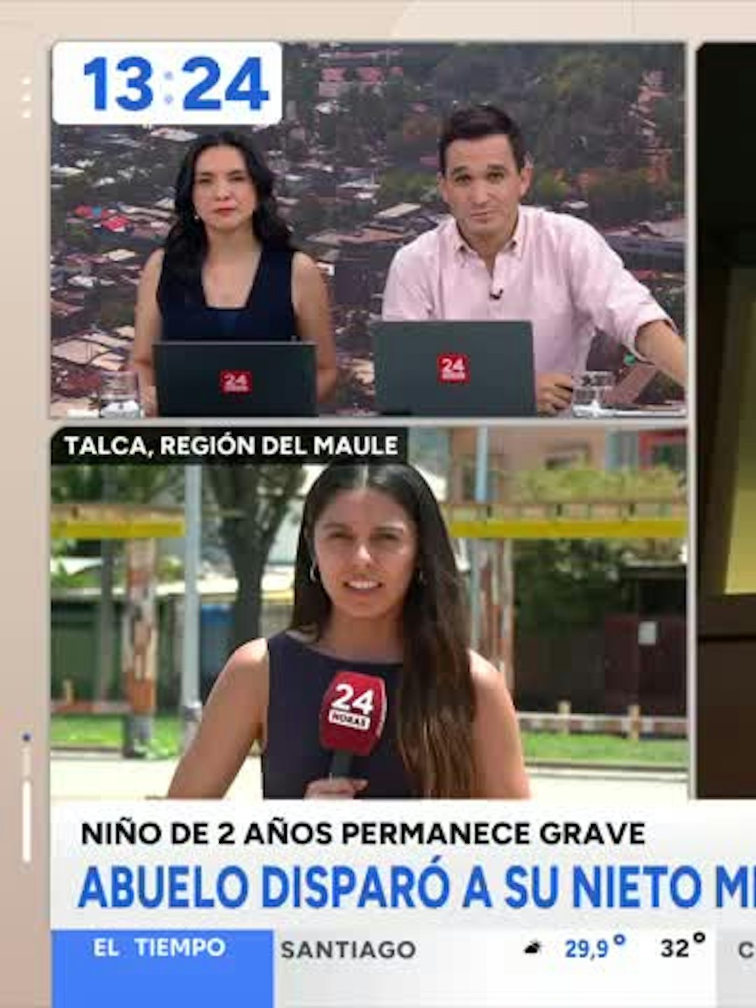 Niño de dos años fue baleado accidentalmente por su abuelo