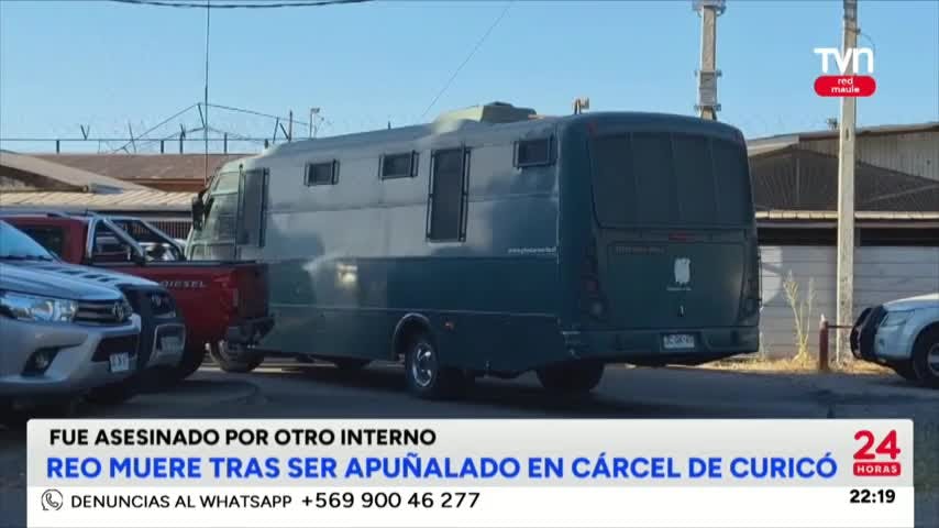 Reo muere tras ser apuñalado en cárcel de Curicó