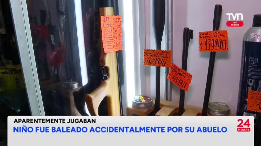 Niño de dos años fue baleado accidentalmente por su abuelo