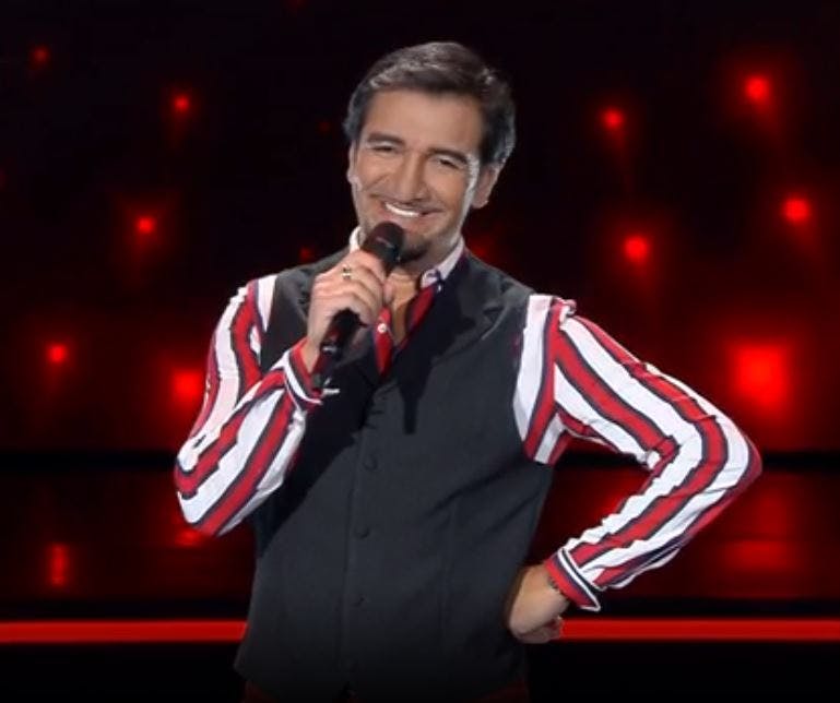 Sabina con su versión de "llueve sobre mojado"