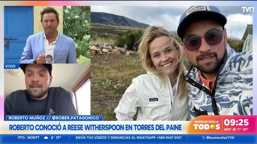 "Ella está fascinada con el lugar": Los inéditos detalles de la visita de Reese Whiterspoon a Chile