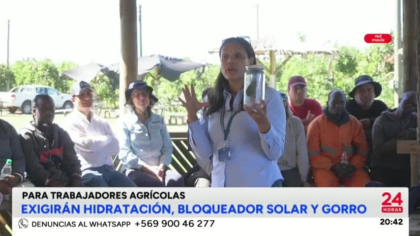 Exigirán acceso a hidratación, bloqueador solar y gorro