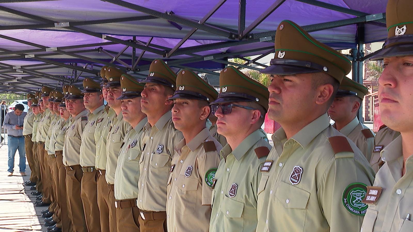 Un centenar de carabineros son destinados a la región de Antofagasta 