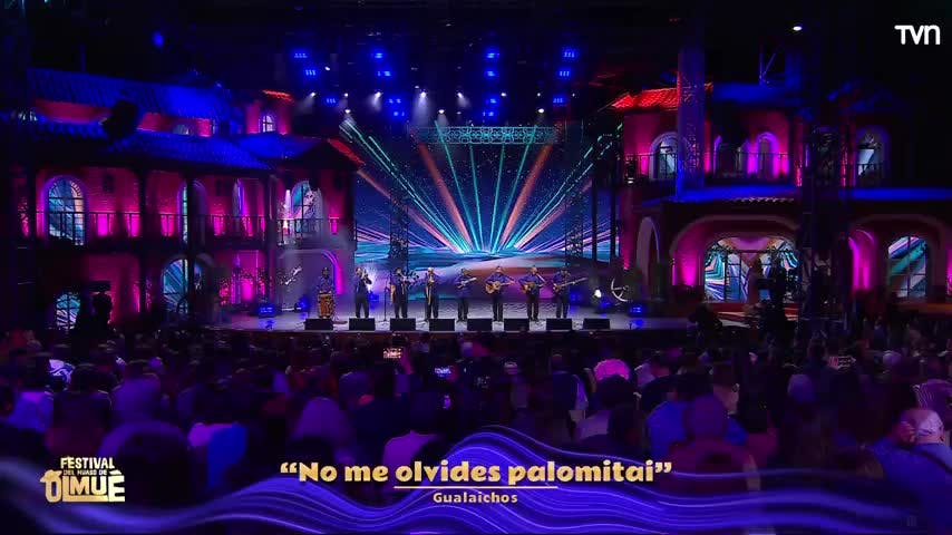 "No me olvides palomitai" por Gualaichos en el Festival de Olmúe