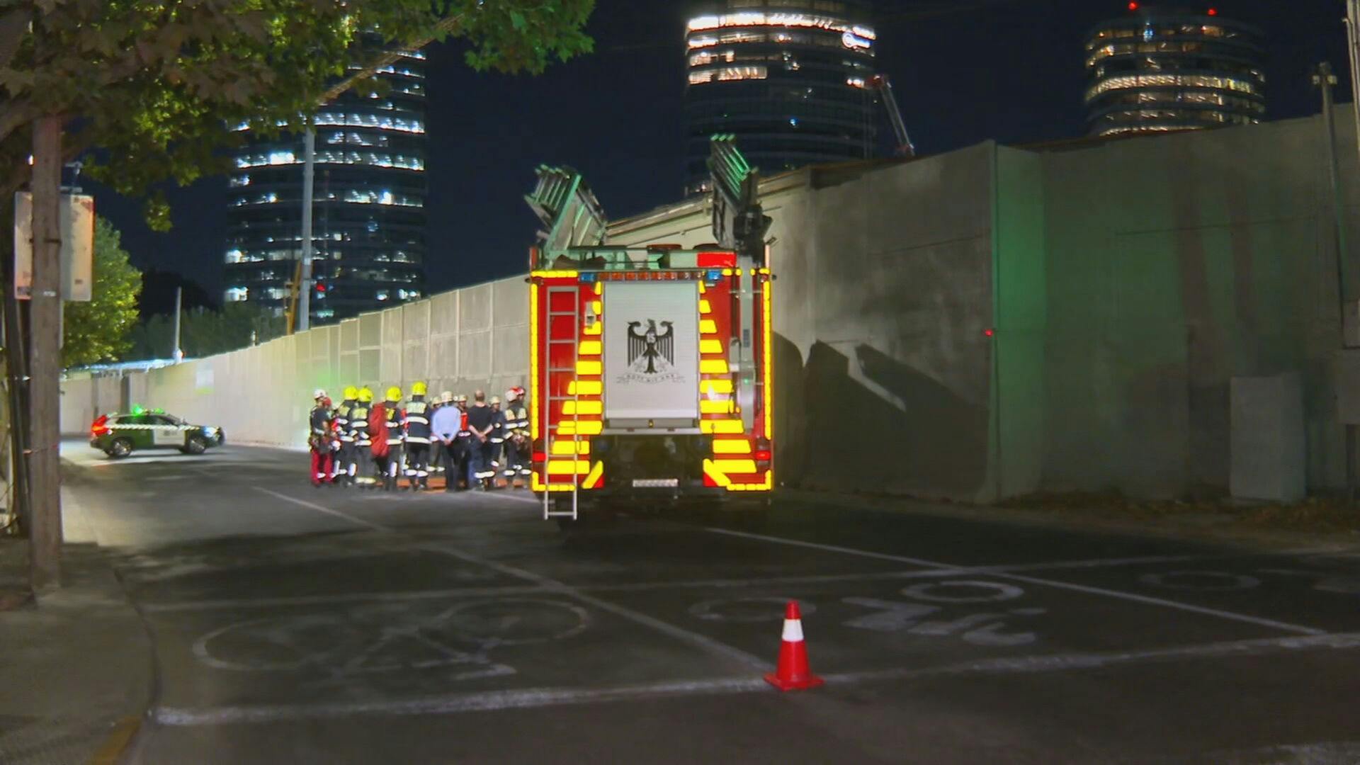 Trabajadores quedaron atrapados tras derrumbe en obras de la Línea 7 del Metro