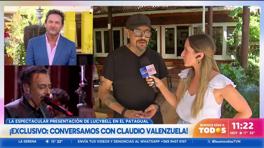 "Fue sumamente especial y muy feliz": Claudio Valenzuela relató su emoción tras la presentación en Olmué 