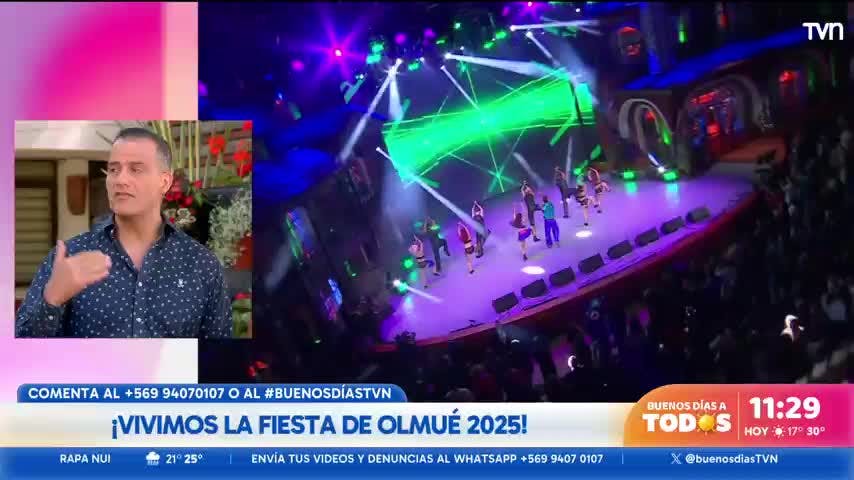 "Te estaba pidiendo permiso": la particular interacción que tuvo Iván Núñez con el vocalista de Ke Personajes 